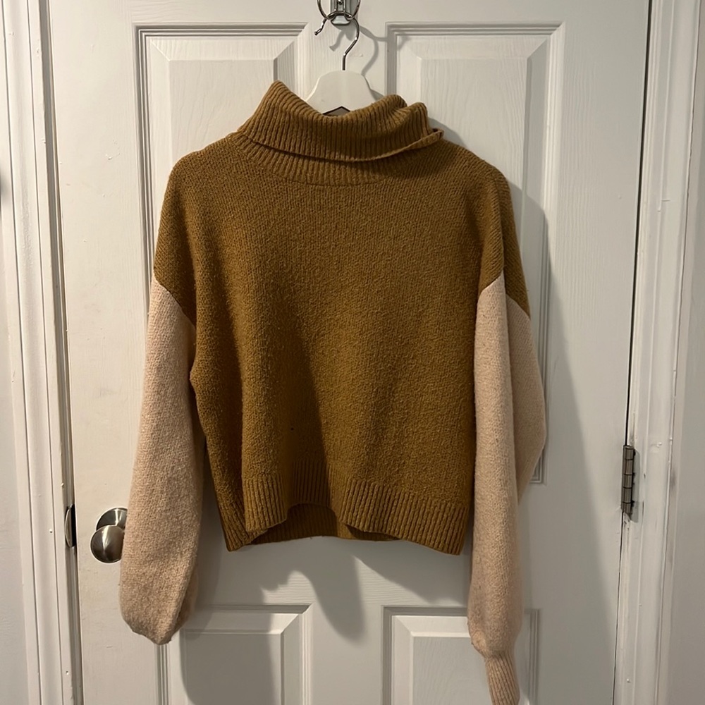 Colorblock forever21 sweater